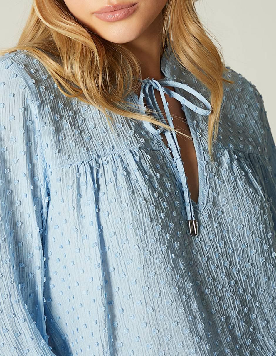 Blusa manga 3/4 para mujer