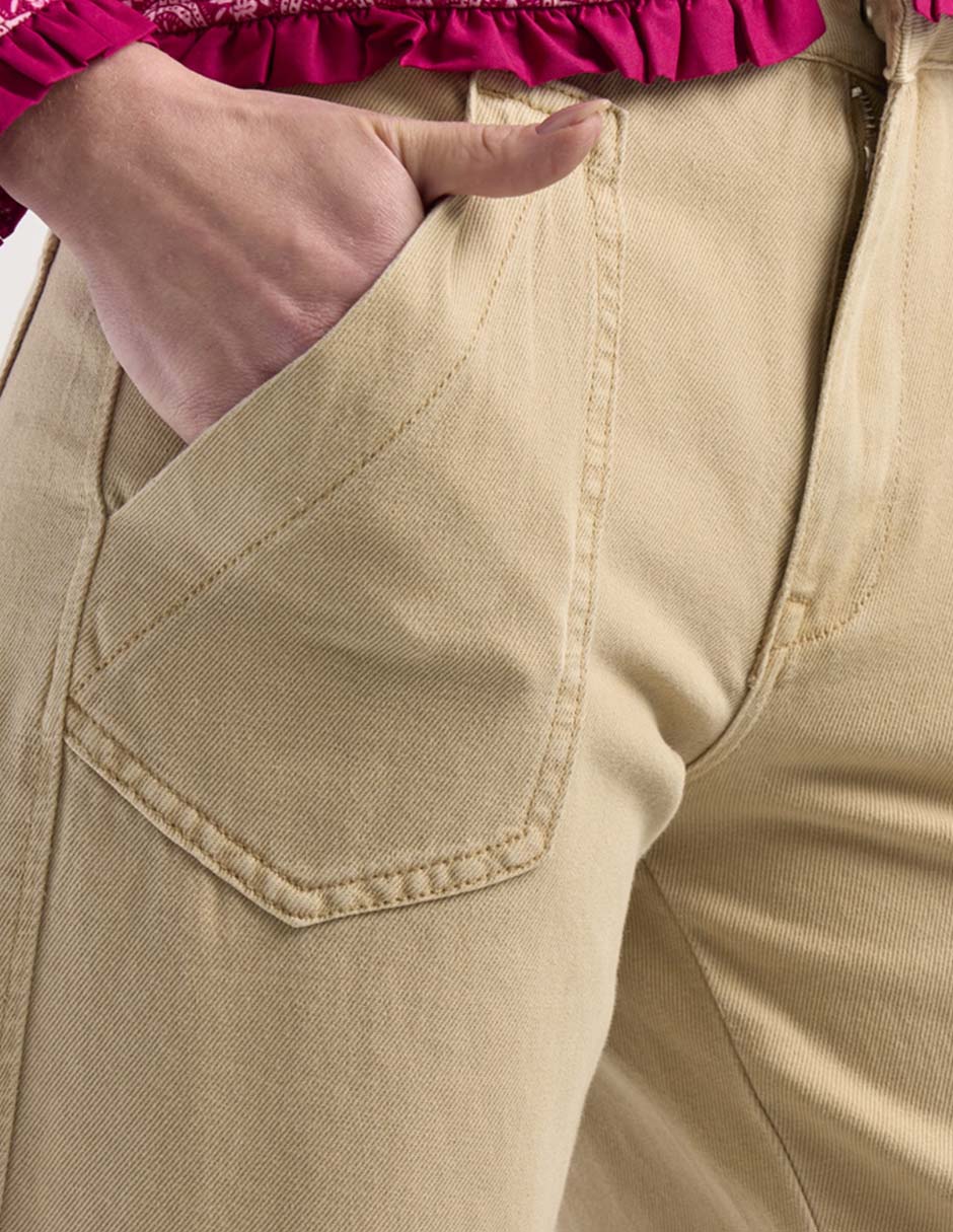 Jeans capri straight para mujer 4
