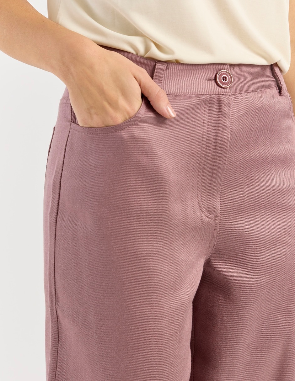 Pantalón relaxed slim para mujer 4
