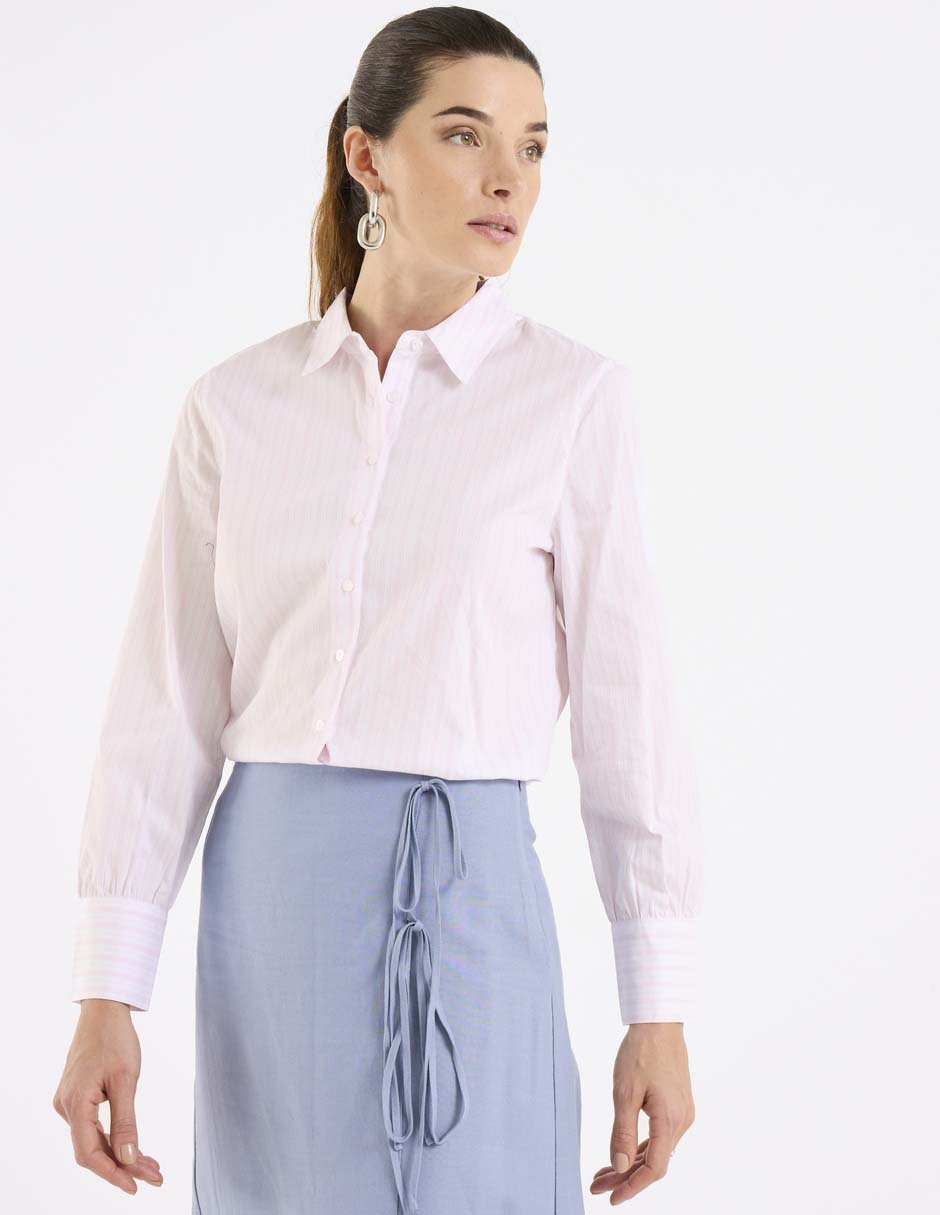 Camisa manga larga para mujer