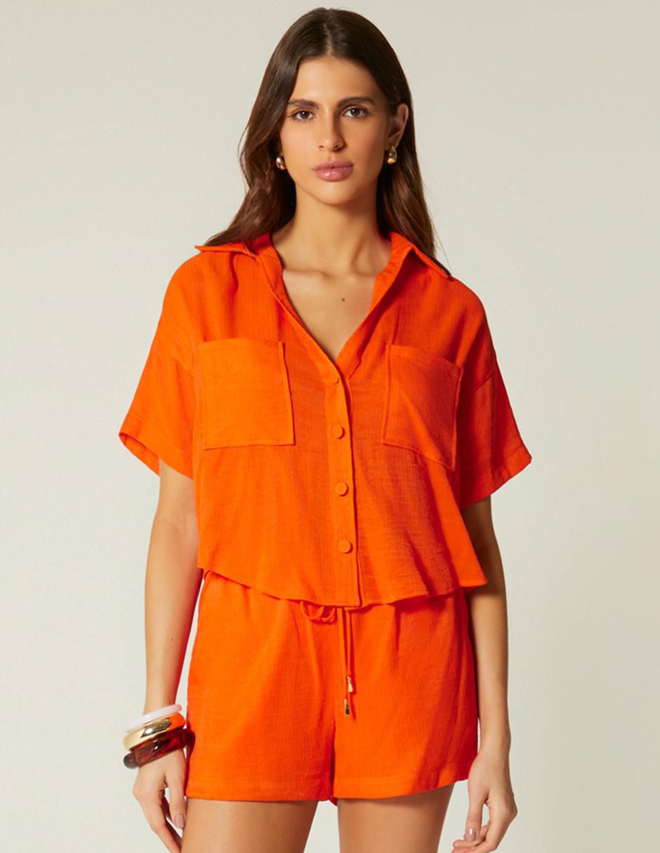 Blusa manga corta para mujer Blusa manga corta para mujer
