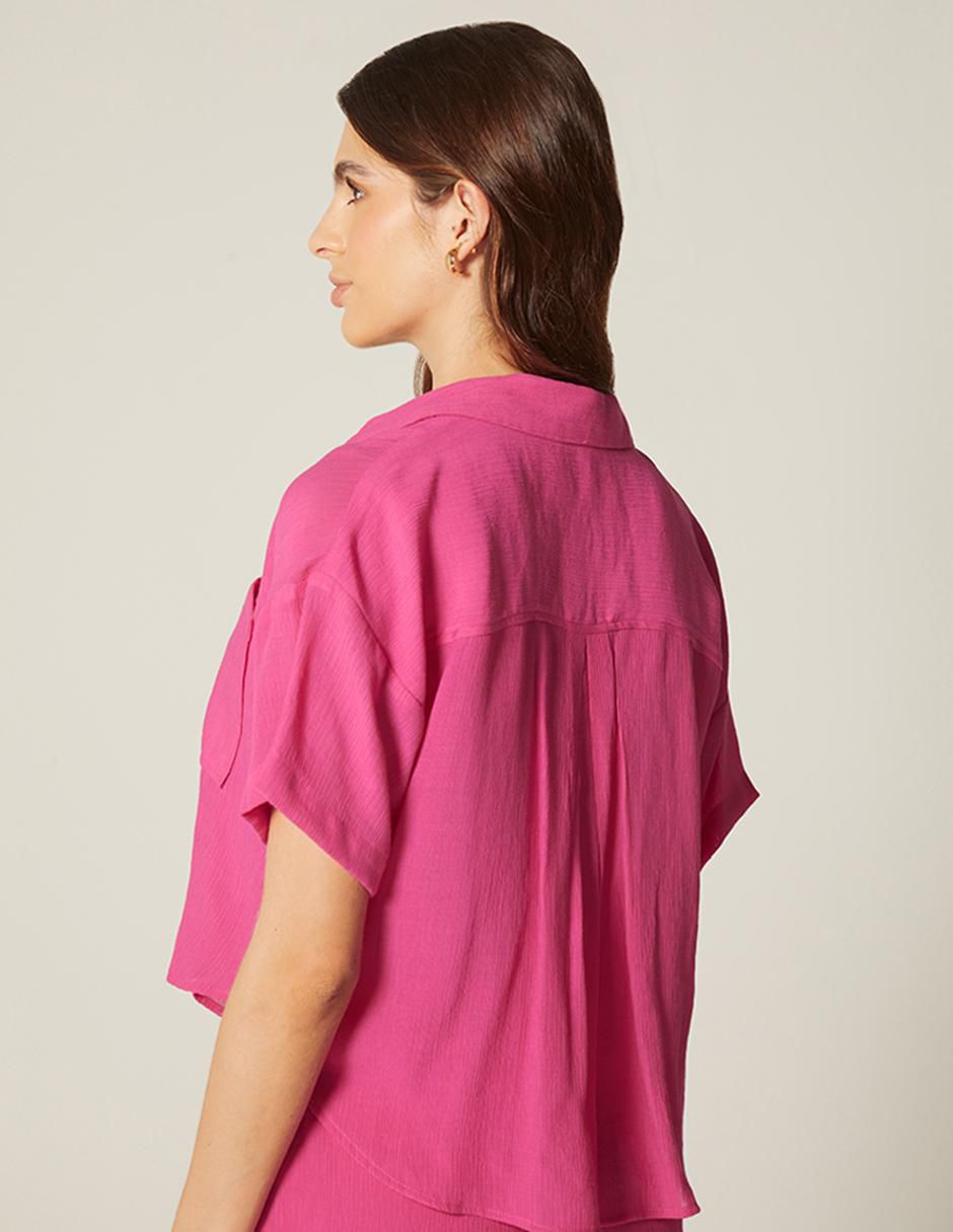 Blusa manga corta para mujer 4
