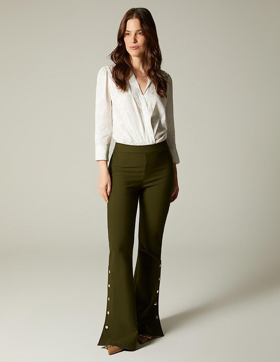 Legging a la cintura con elástico para mujer 3