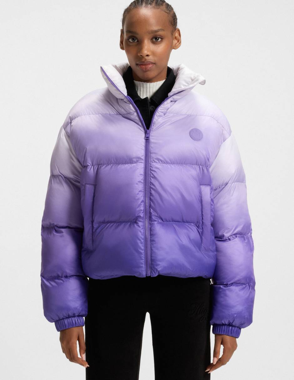 Chamarra acolchada W25 impermeable para mujer