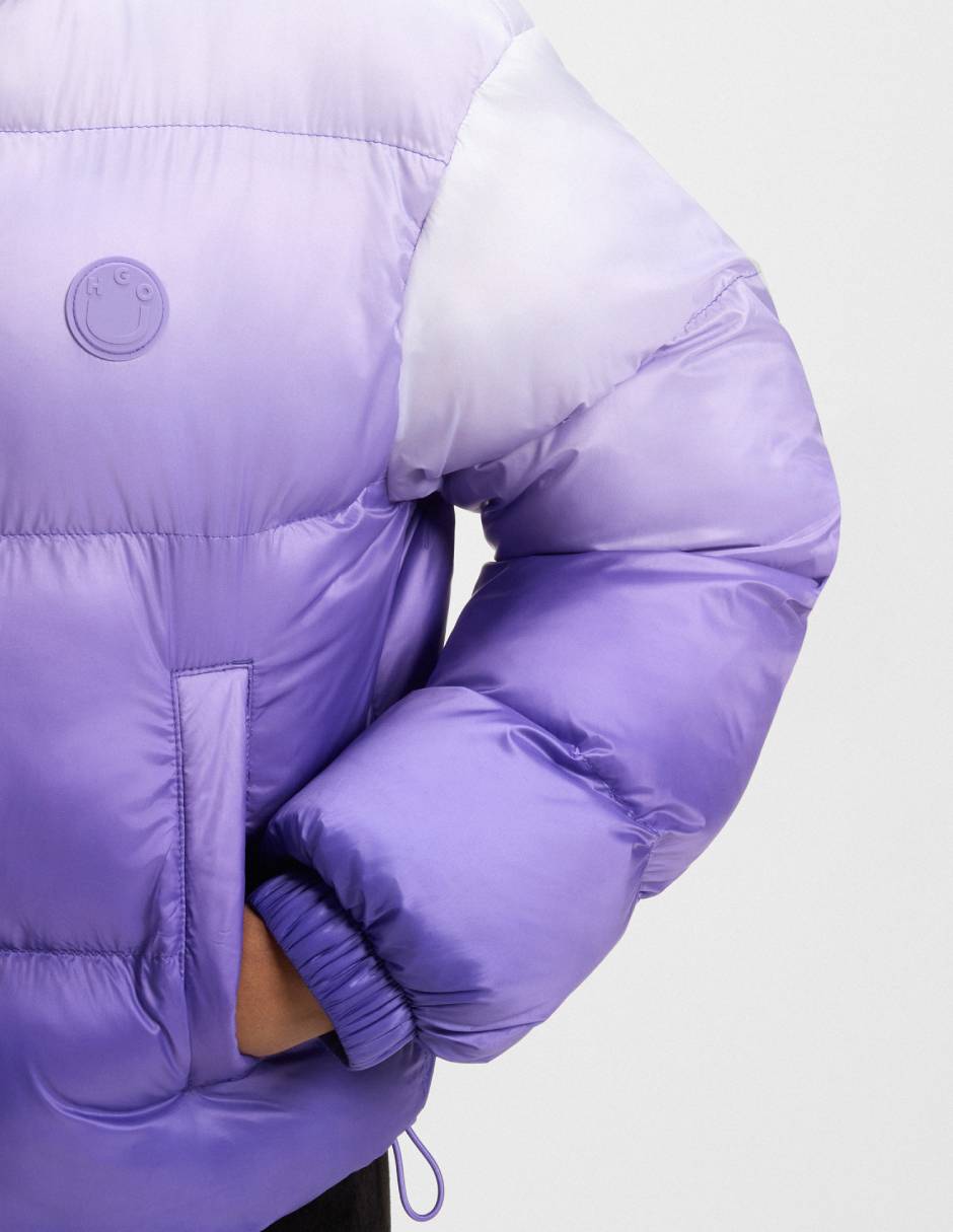 Chamarra acolchada W25 impermeable para mujer 3