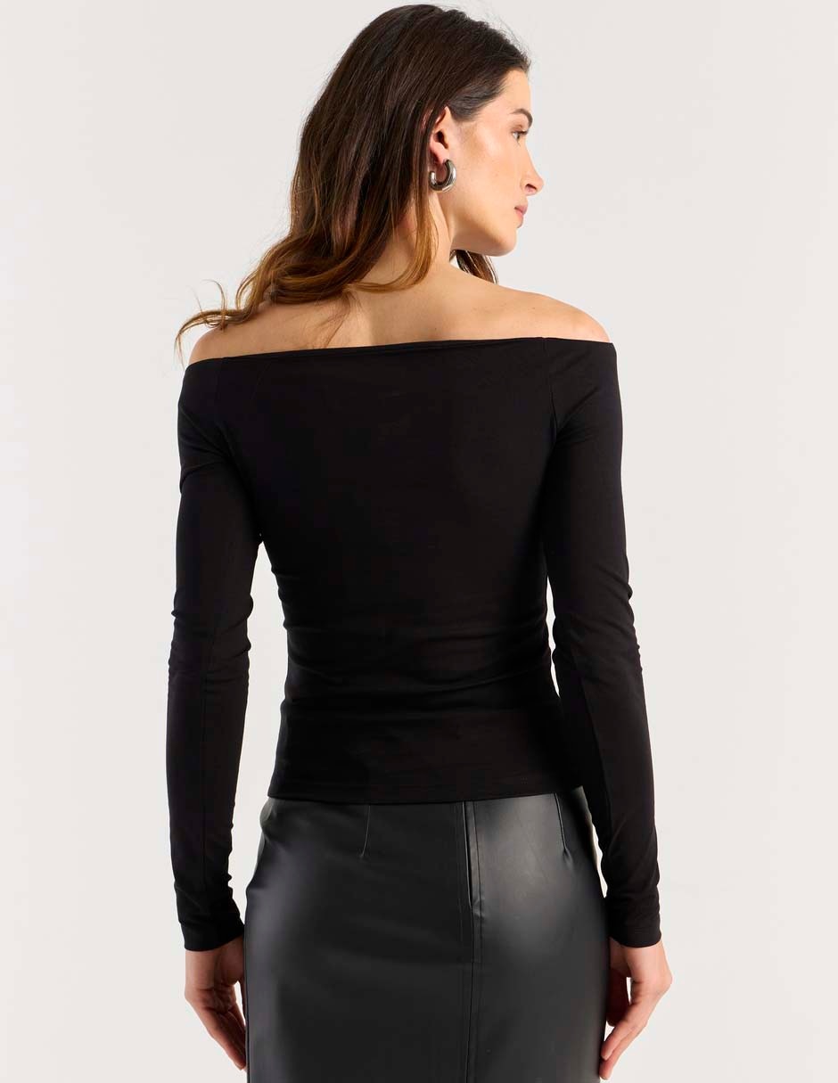 Playera manga larga para mujer 2