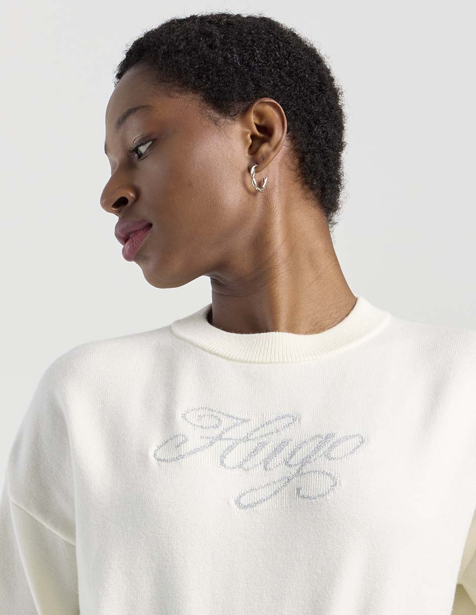 Suéter cuello redondo para mujer 5