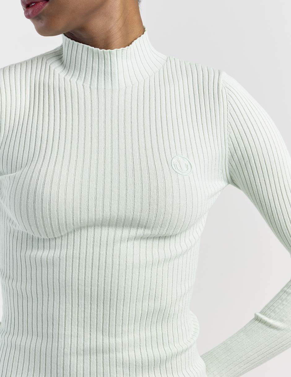 Suéter cuello alto para mujer 4