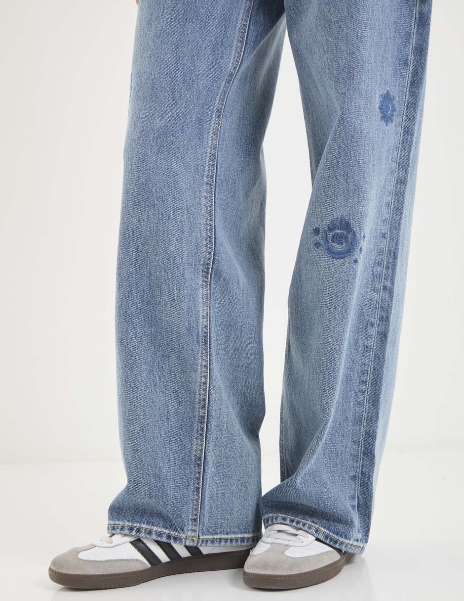 Jeans straight para mujer 5