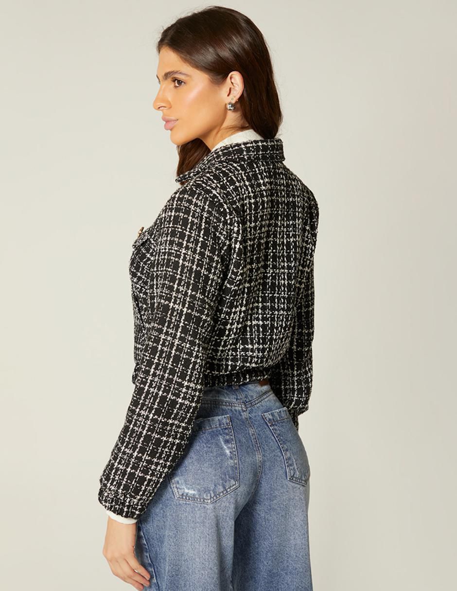 Chamarra casual para mujer 4