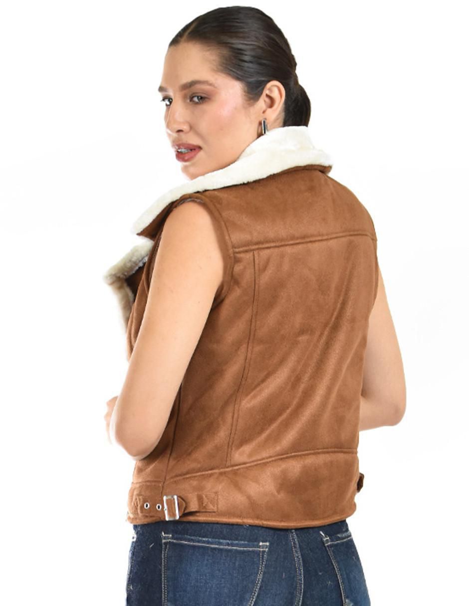 Chaleco de borrega para mujer 3