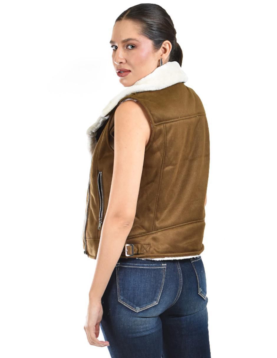 Chaleco de borrega para mujer 3