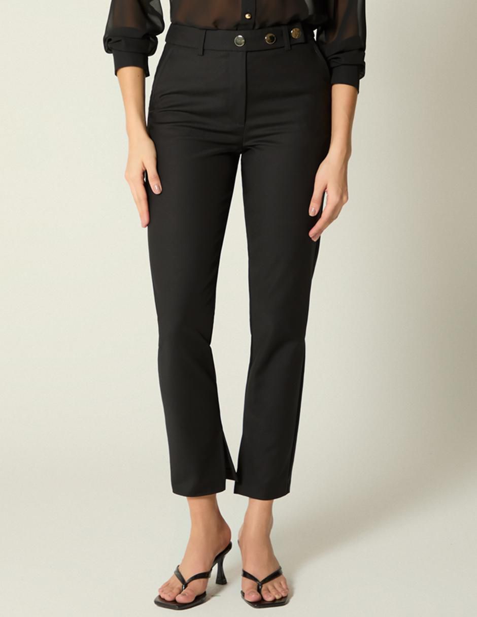 Pantalón chino slim para mujer