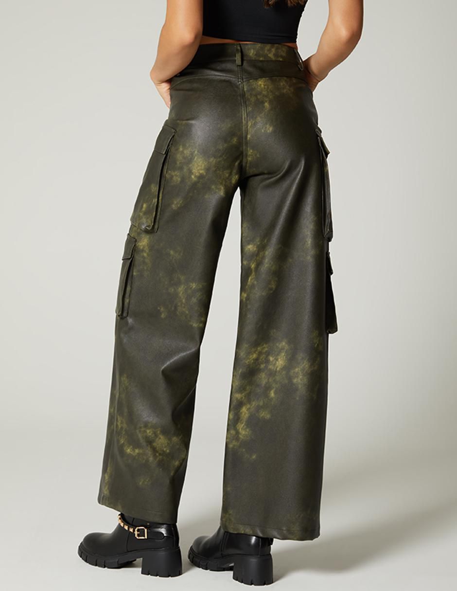 Pantalón cargo amplio para mujer 4