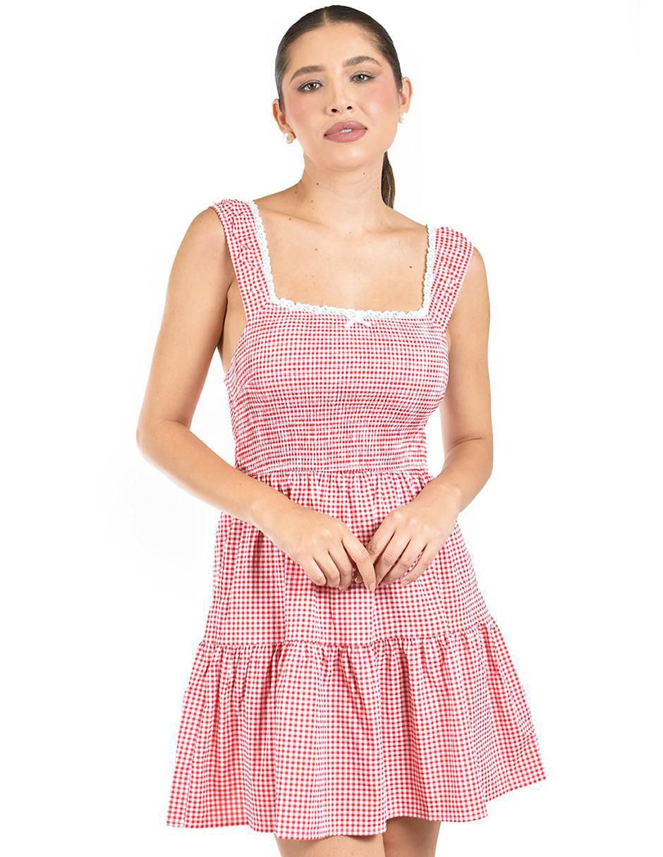 Vestido corto casual para mujer 4