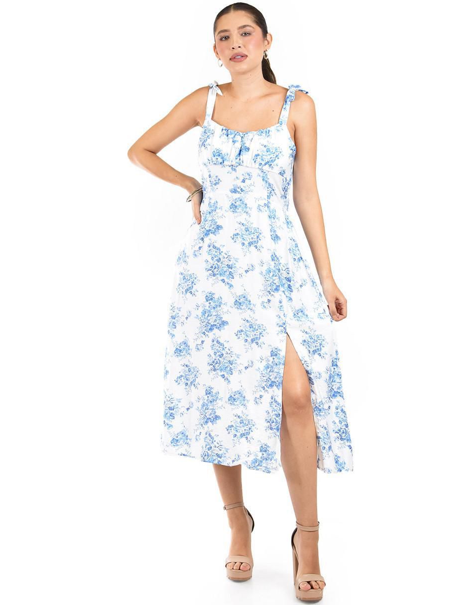 Vestido midi casual para mujer Vestido midi casual para mujer