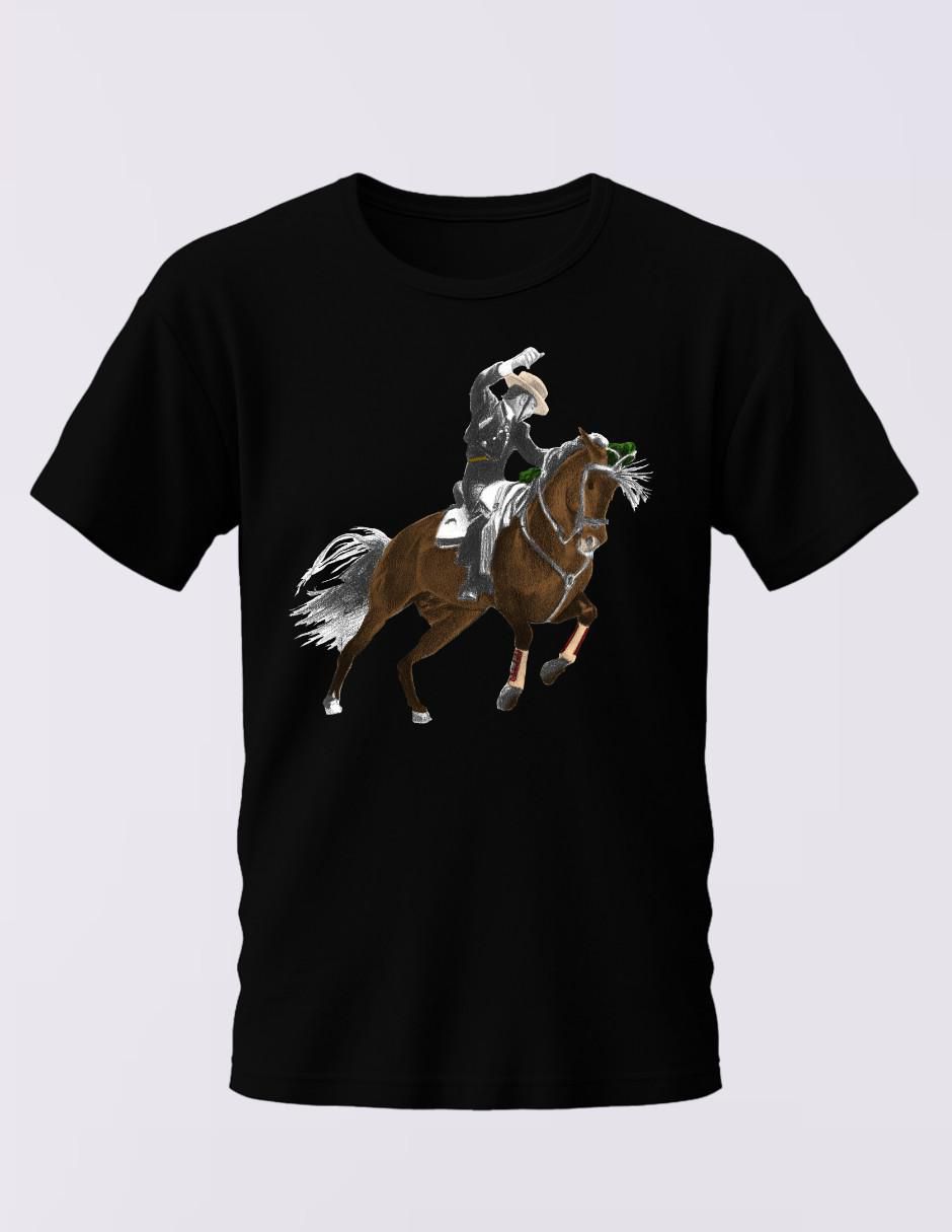 Playera manga corta cuello redondo para mujer 4