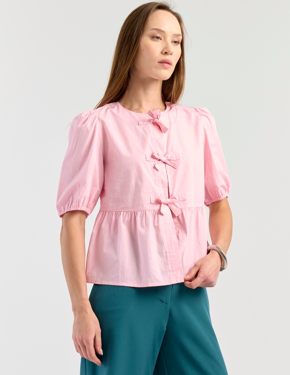 Blusa manga 3/4 para mujer