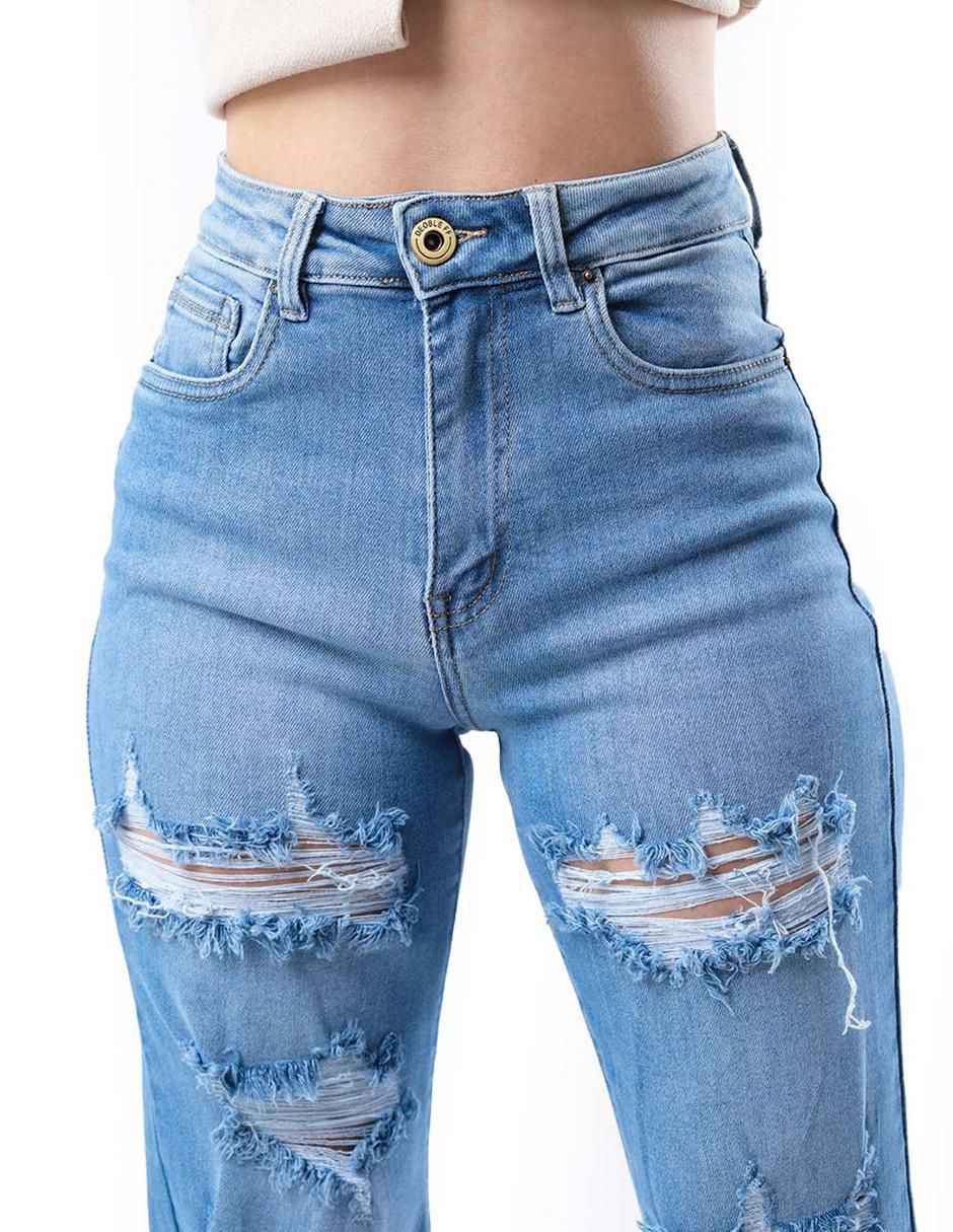 Jeans straight para mujer 3