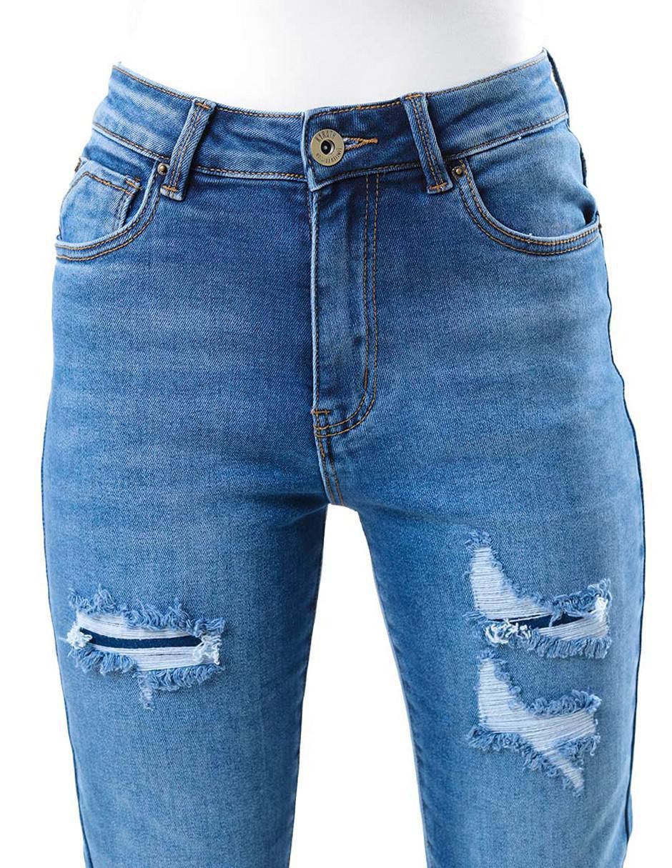 Jeans straight para mujer 3