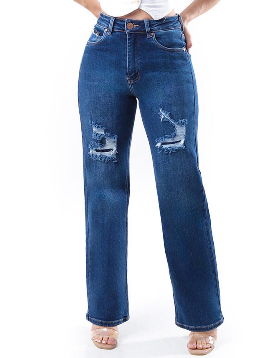 Jeans straight para mujer