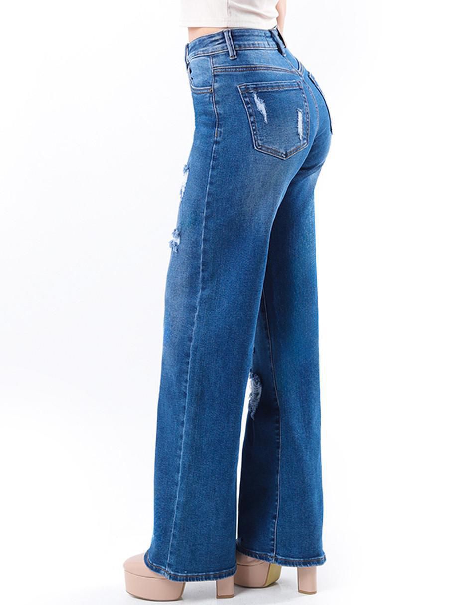 Jeans wide leg para mujer 2