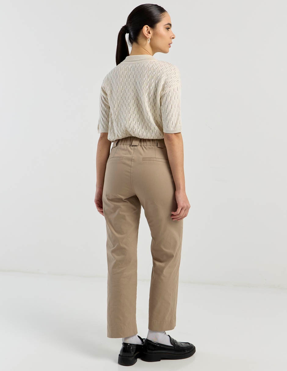Pantalón chino straight para mujer 6