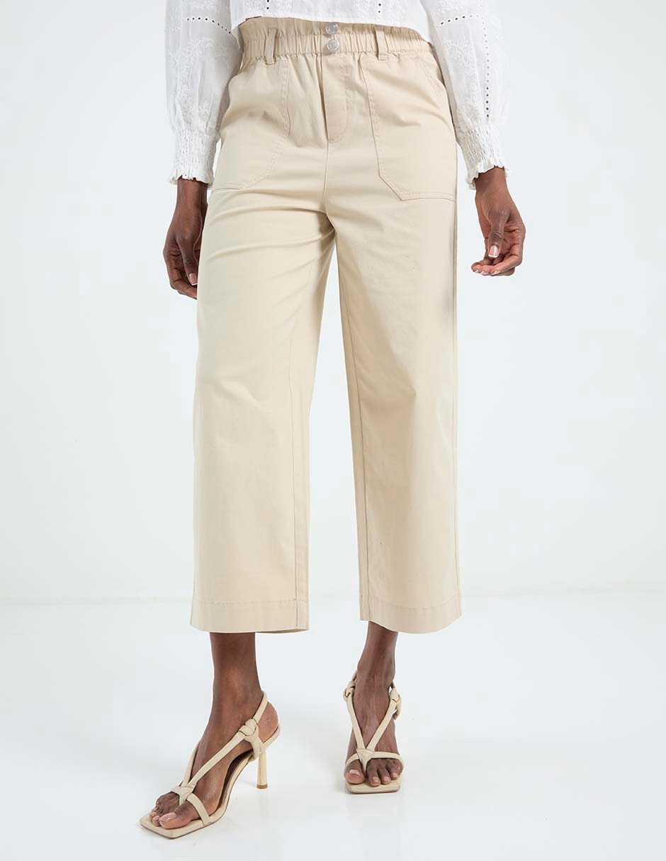 Pantalón relaxed straight para mujer