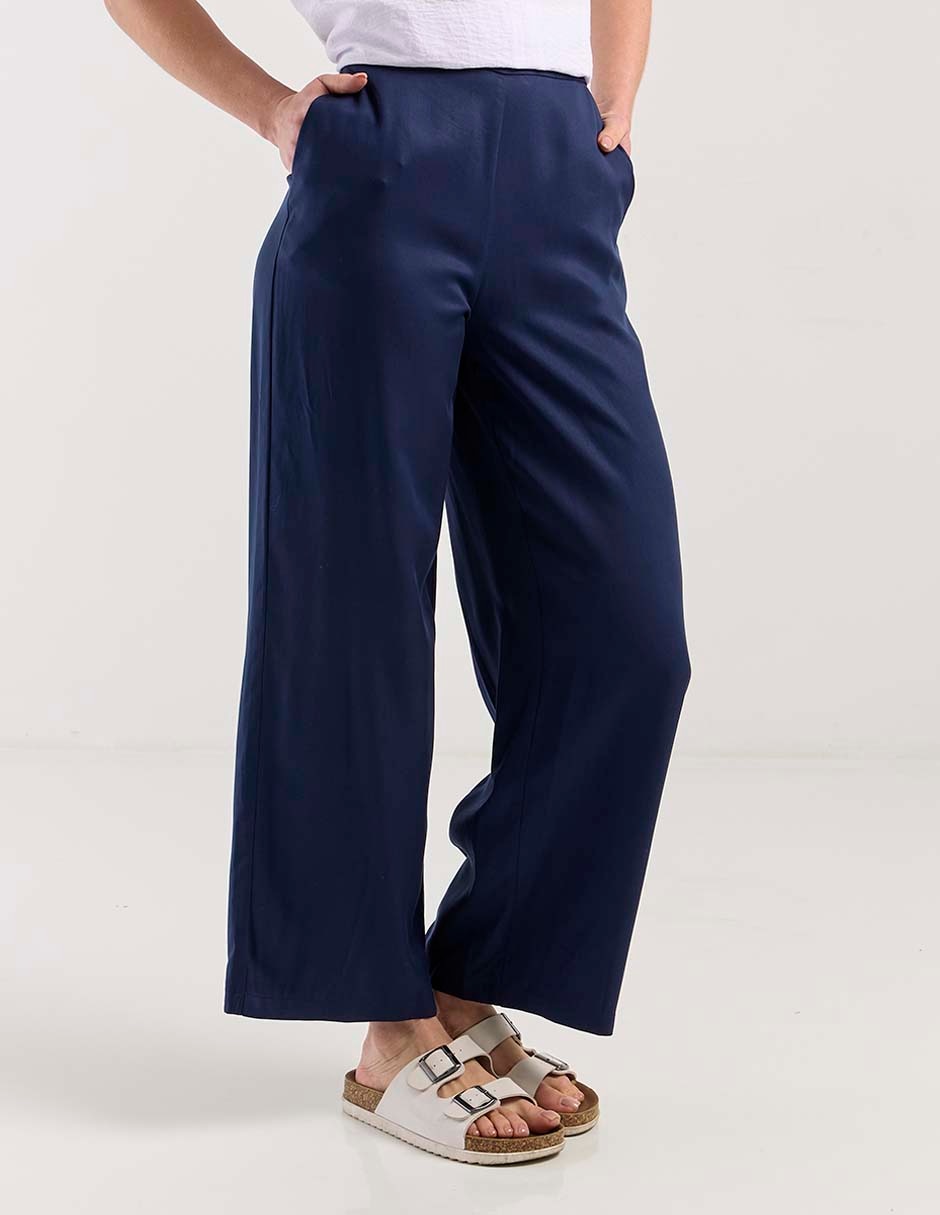 Pantalón relaxed amplio para mujer