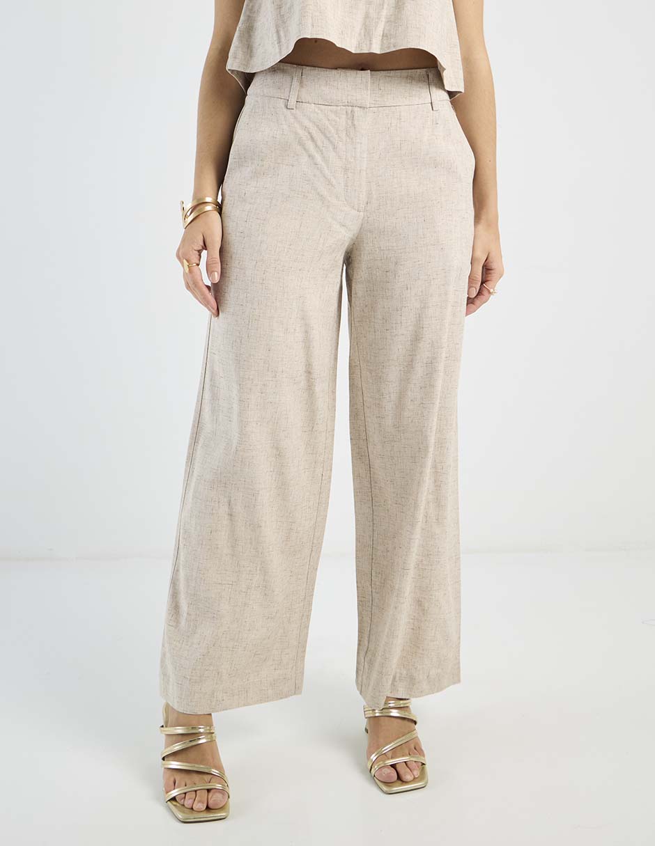 Pantalón Petite Studio amplio para mujer