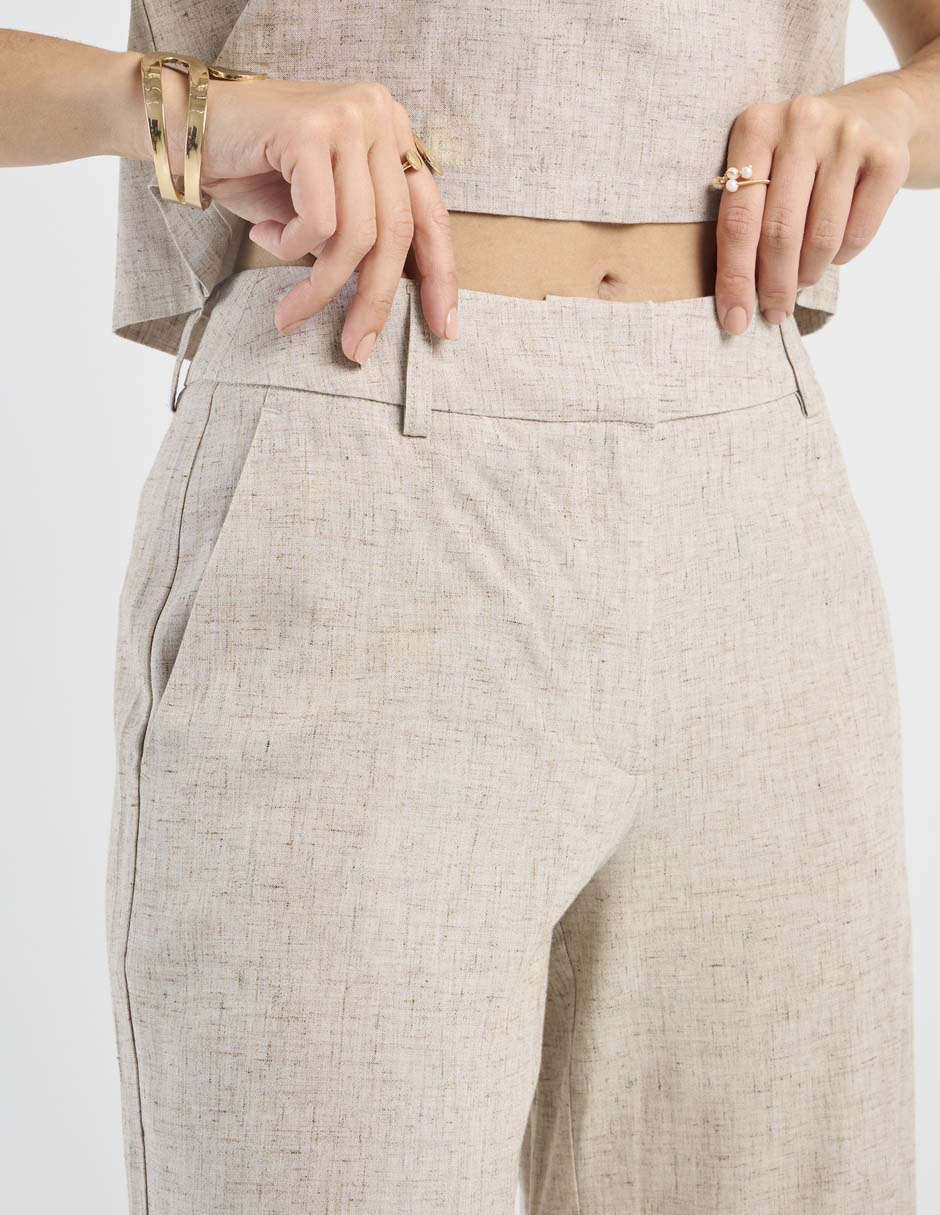 Pantalón Petite Studio amplio para mujer 4