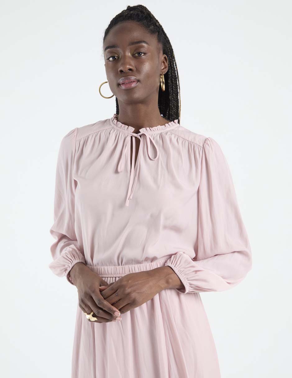 Blusa manga larga para mujer