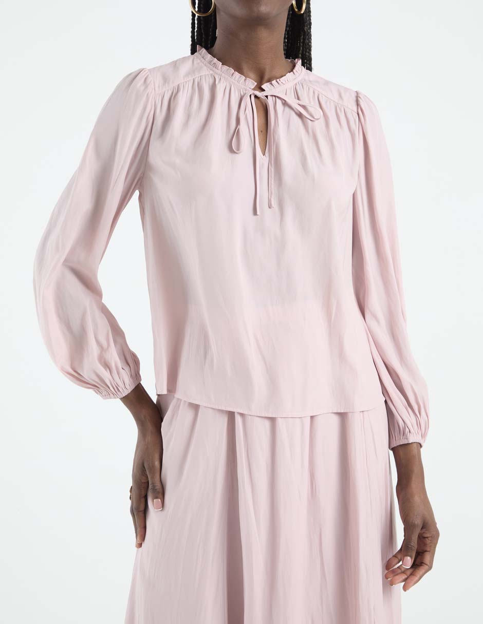 Blusa manga larga para mujer 5