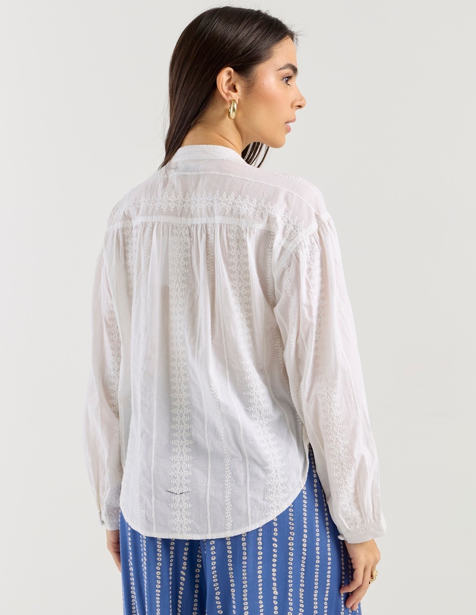 Blusa manga larga para mujer 2