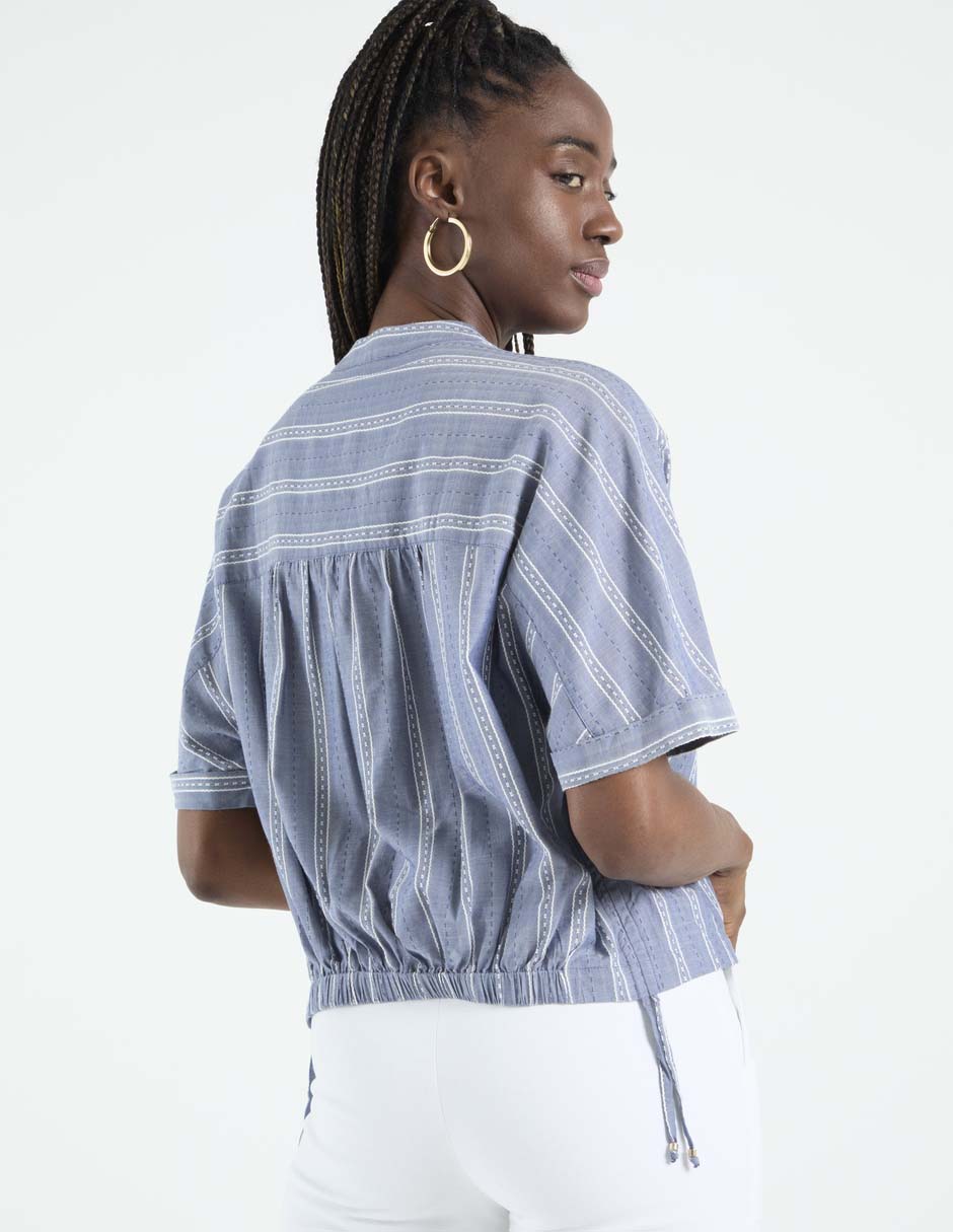 Blusa manga corta para mujer 2