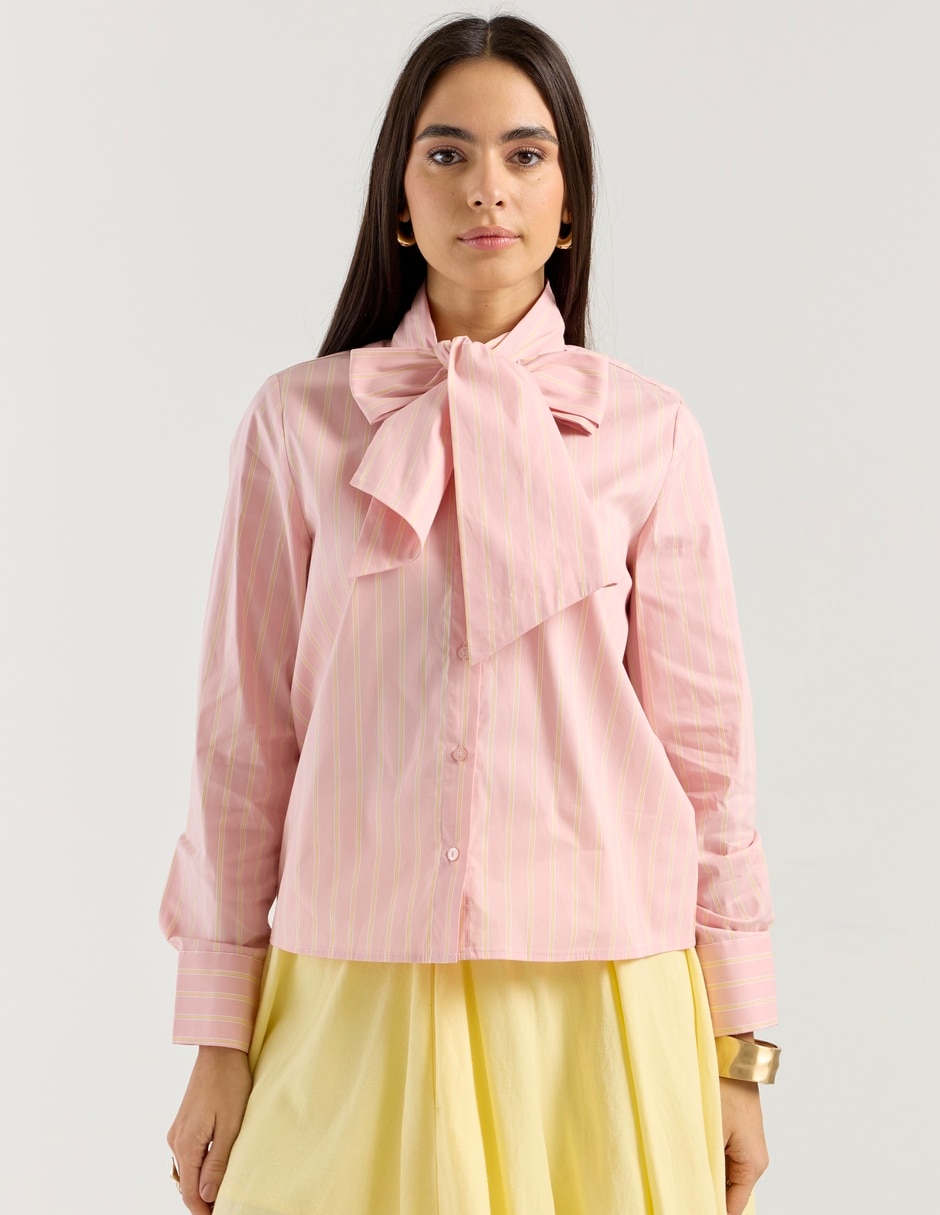 Blusa manga larga para mujer 5