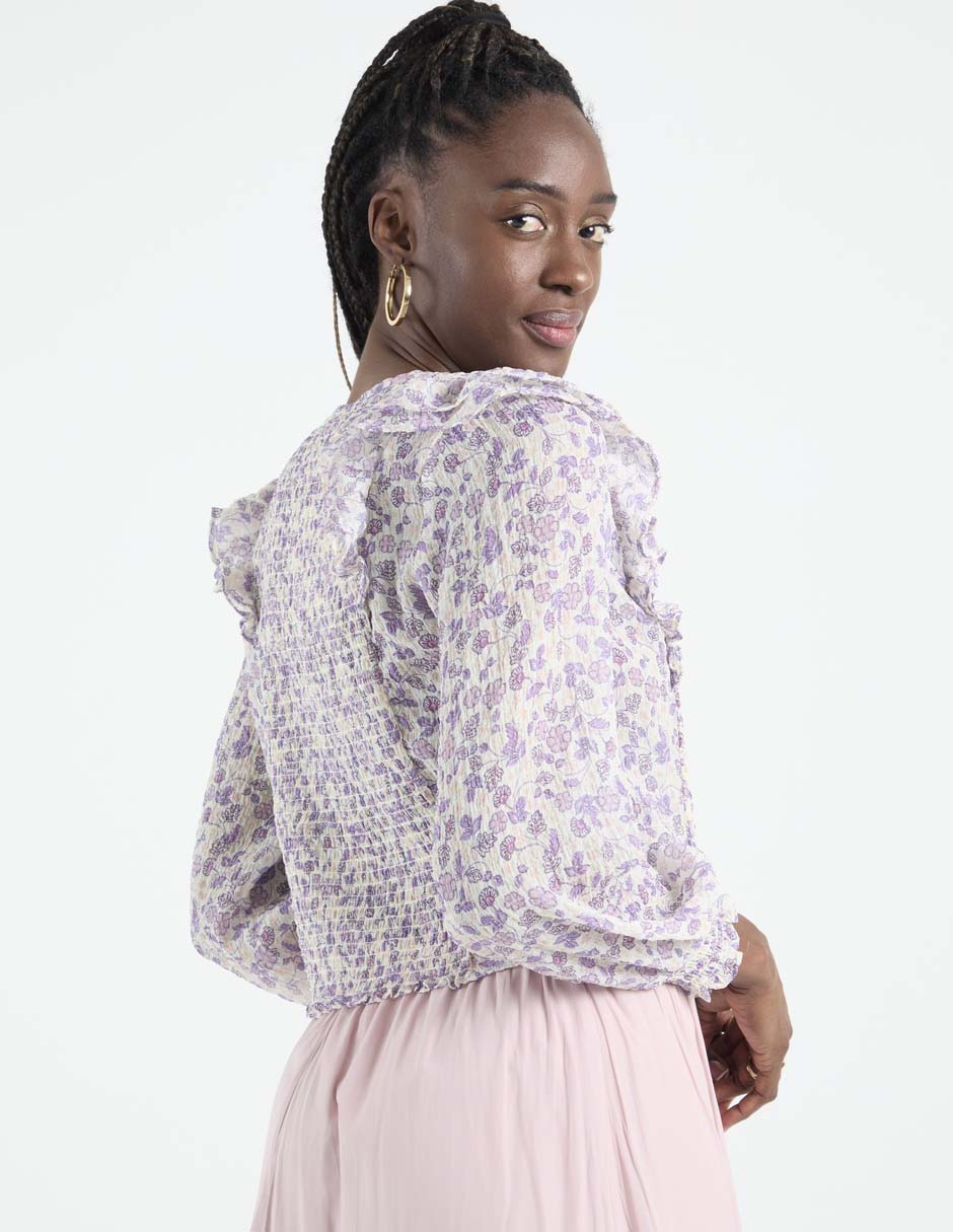 Blusa manga larga para mujer 2