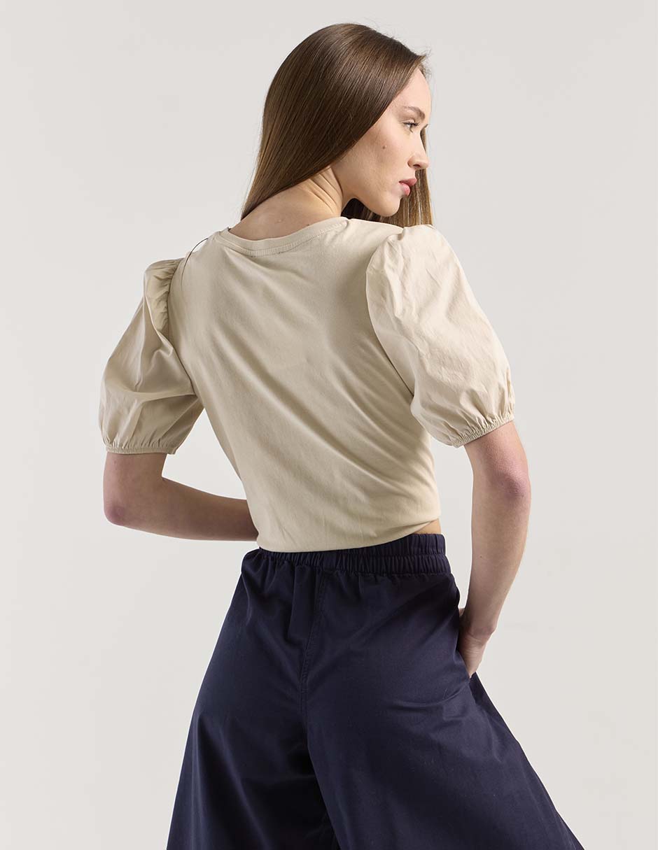 Blusa manga al codo para mujer 2