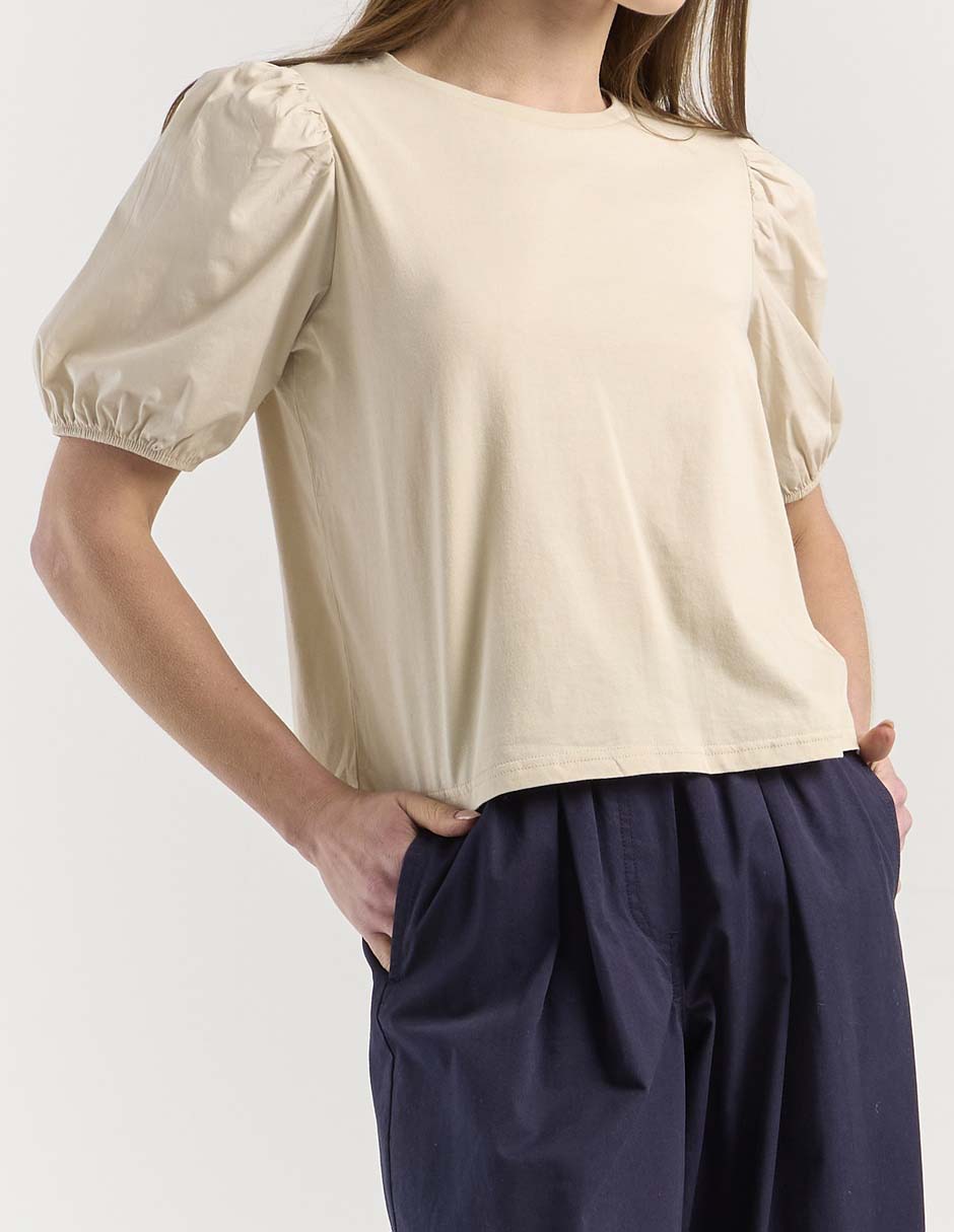 Blusa manga al codo para mujer 5