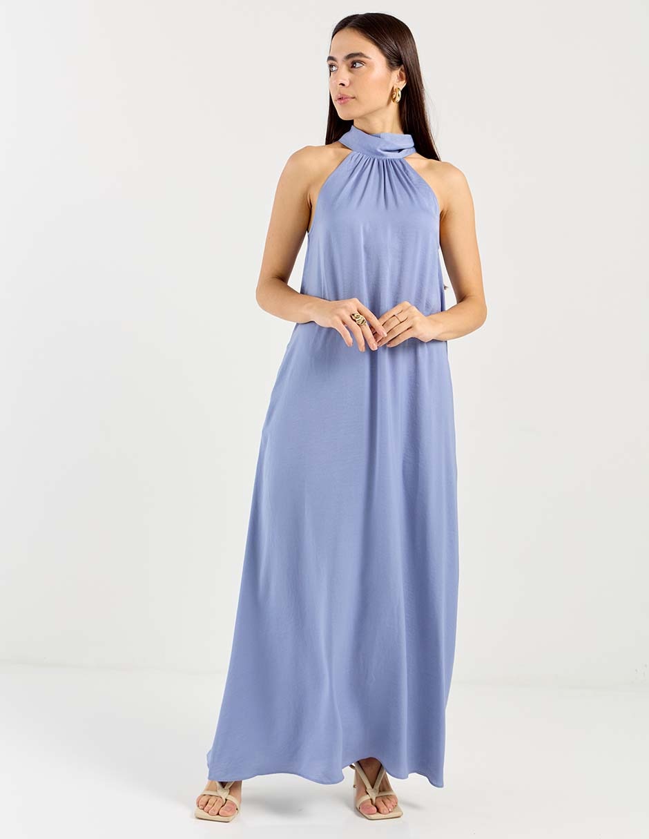 Vestido largo casual para mujer 3
