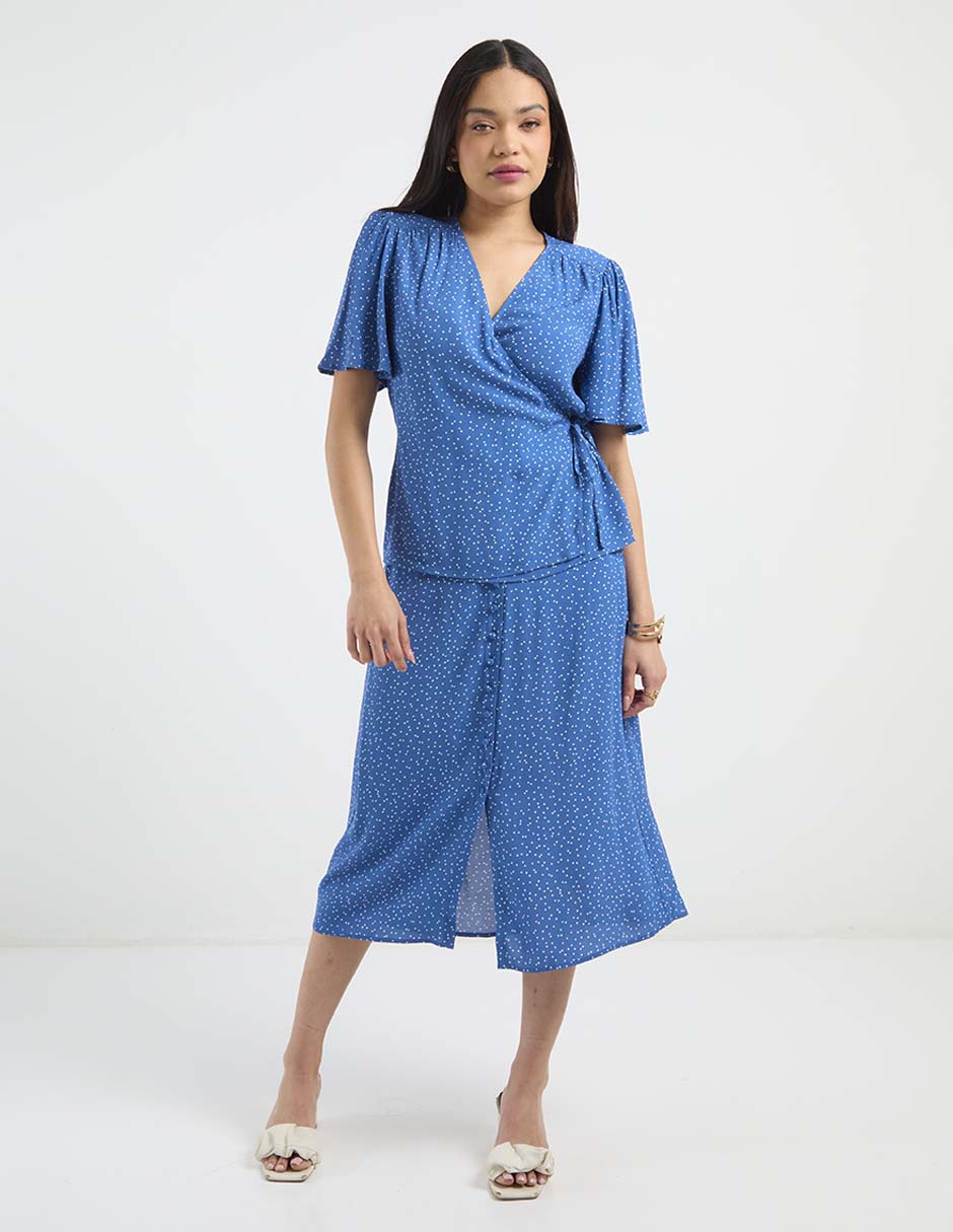 Blusa manga corta para mujer 2