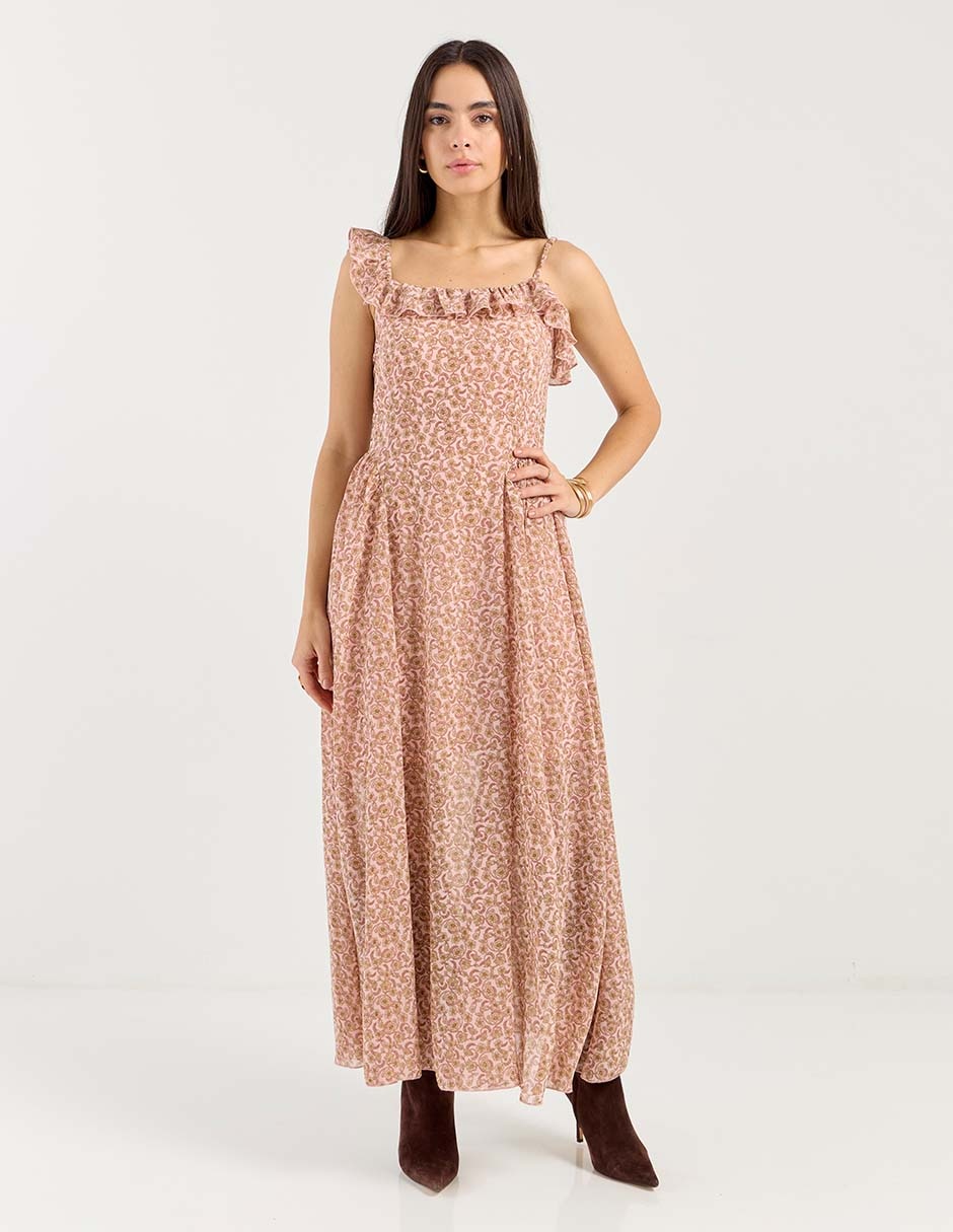 Vestido largo casual para mujer Vestido largo casual para mujer