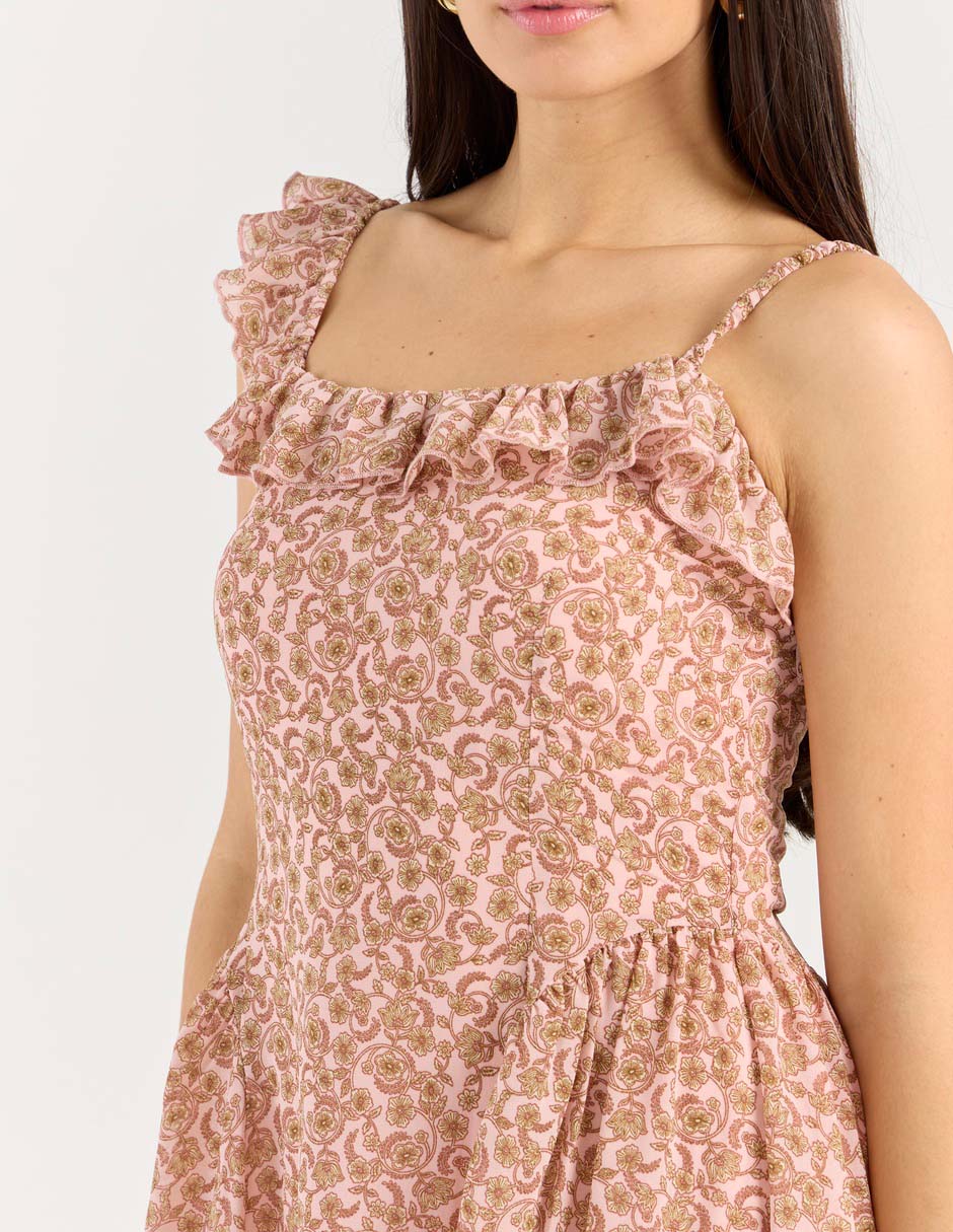 Vestido largo casual para mujer 4