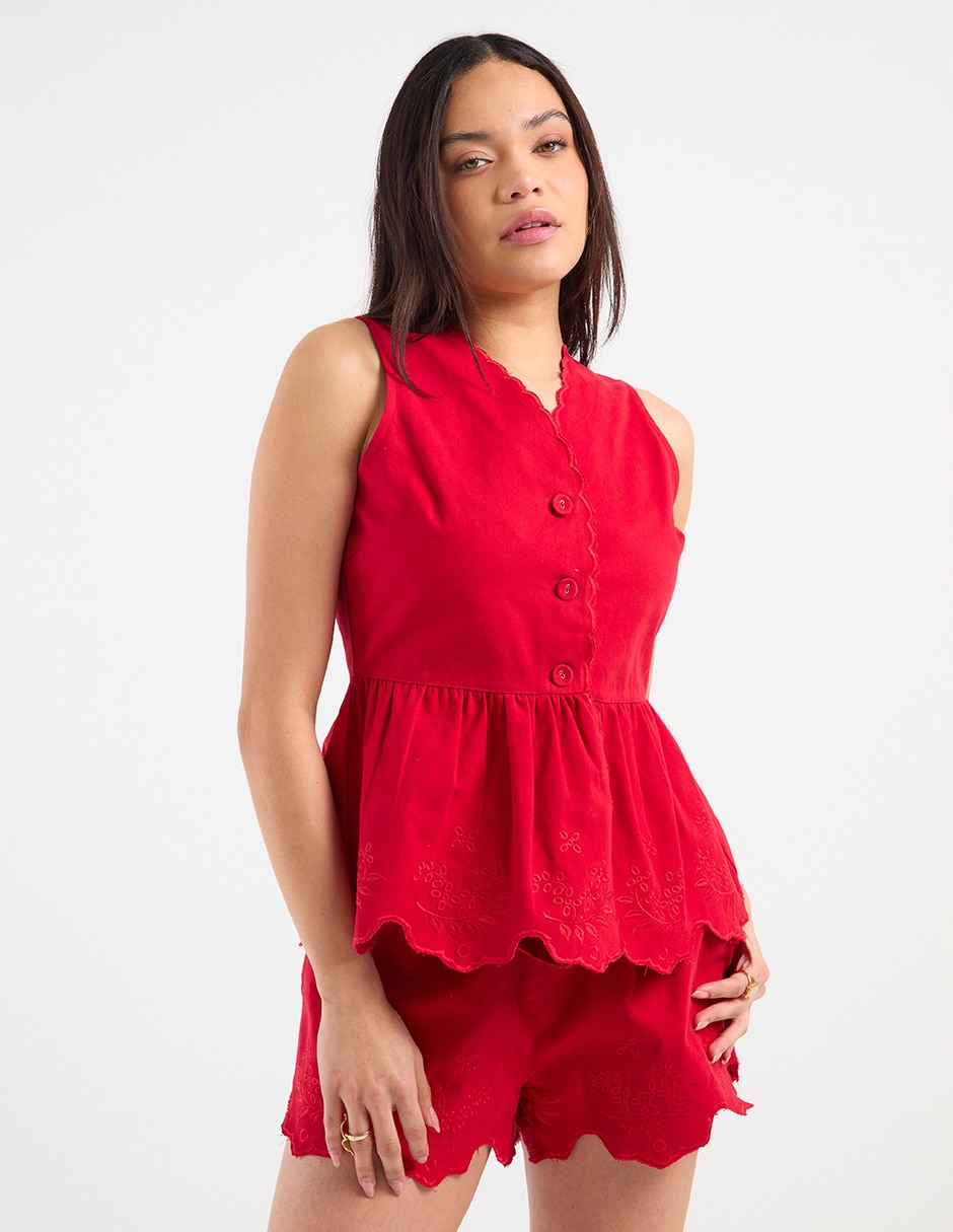 Blusa de tirantes para mujer 2