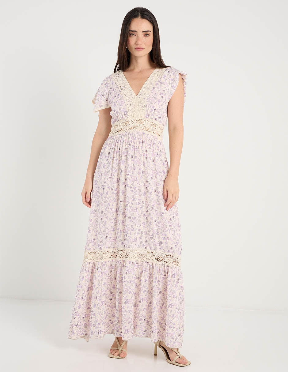 Vestido largo casual para mujer Vestido largo casual para mujer