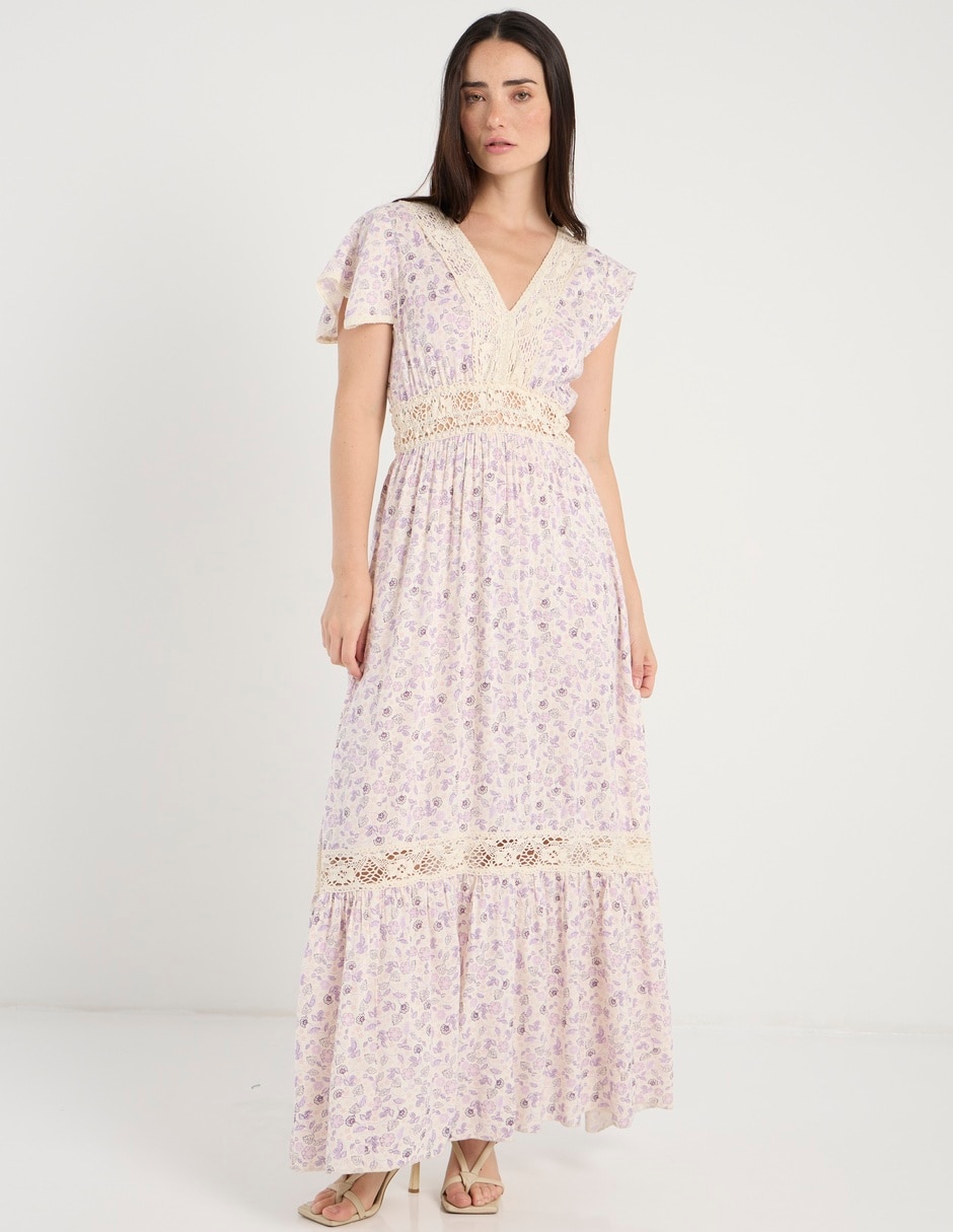 Vestido largo casual para mujer 3