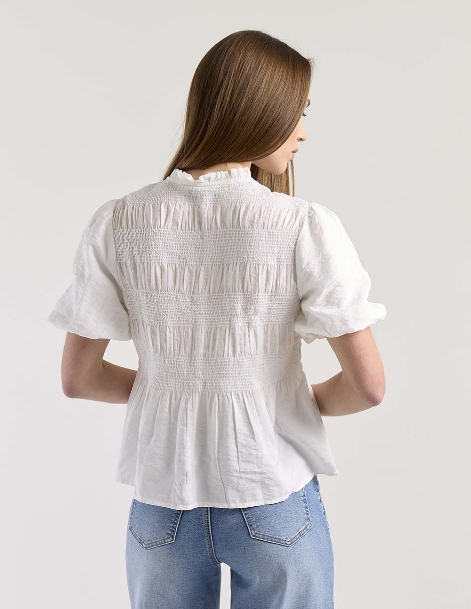 Blusa manga corta para mujer 2