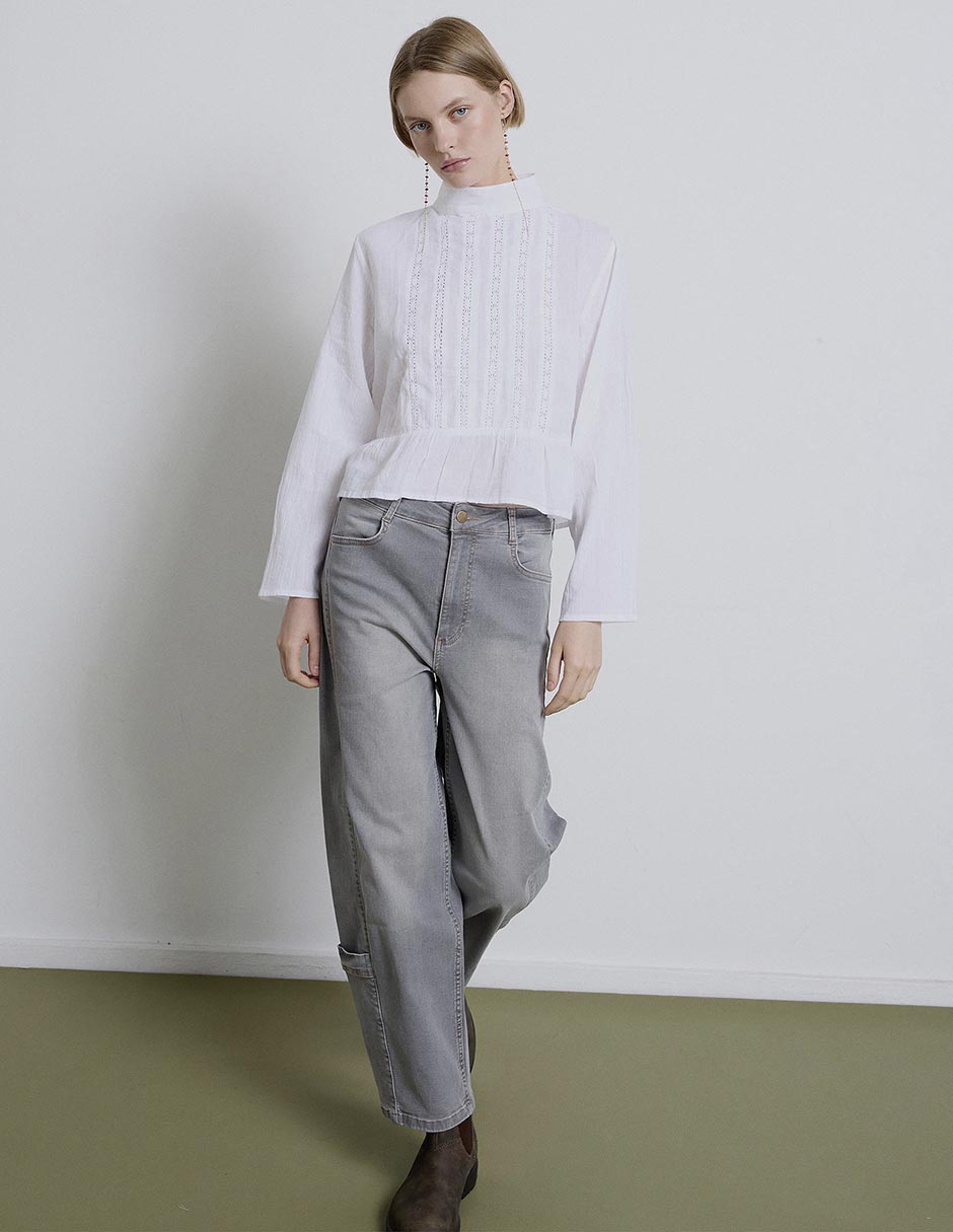 Jeans straight para mujer