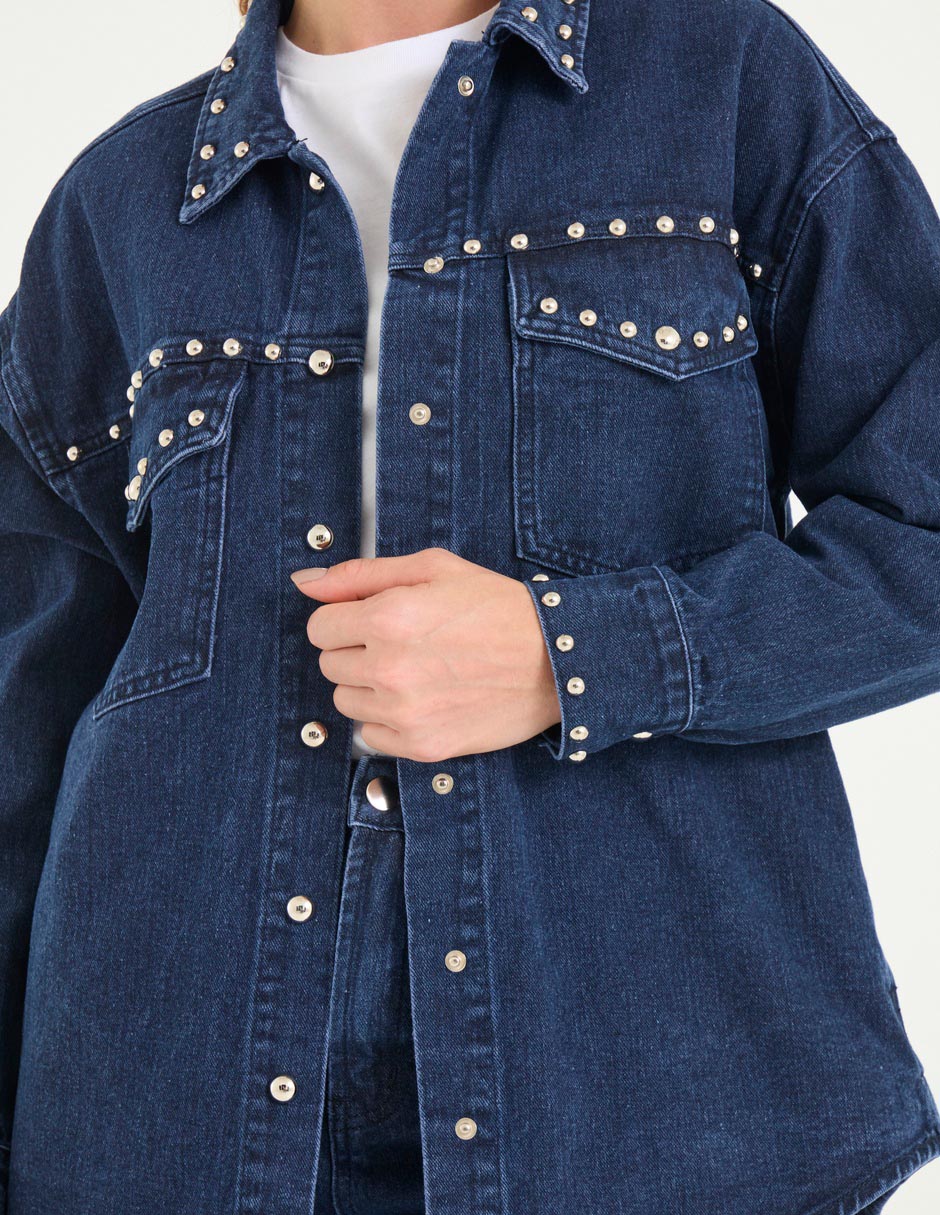 Chamarra denim para mujer 4