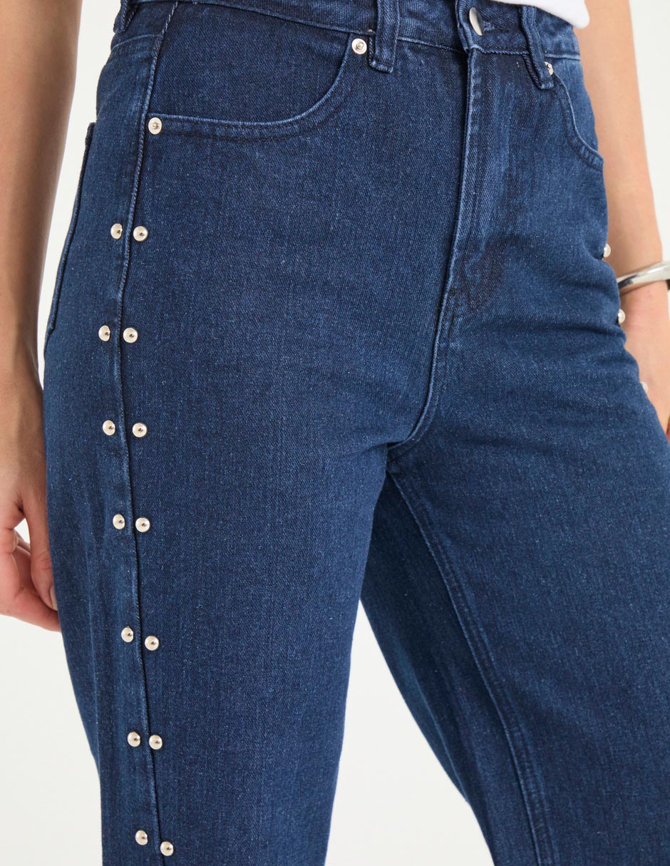 Jeans straight para mujer 4